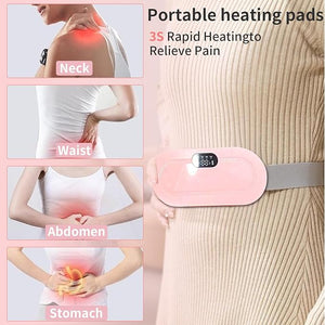 PORTABLE HEATING MENSTRUAL PERIODS BELT