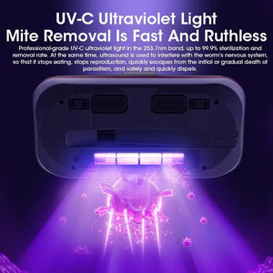 Cordless Vacuum Cleaner | Mites Remover | Deep UV Cleaner