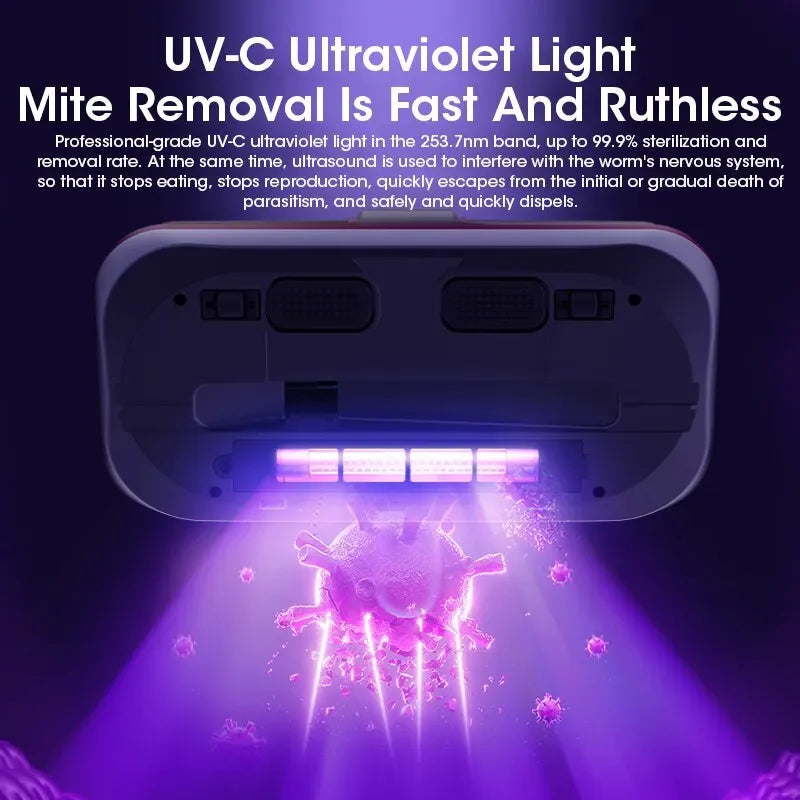 Cordless Vacuum Cleaner | Mites Remover | Deep UV Cleaner