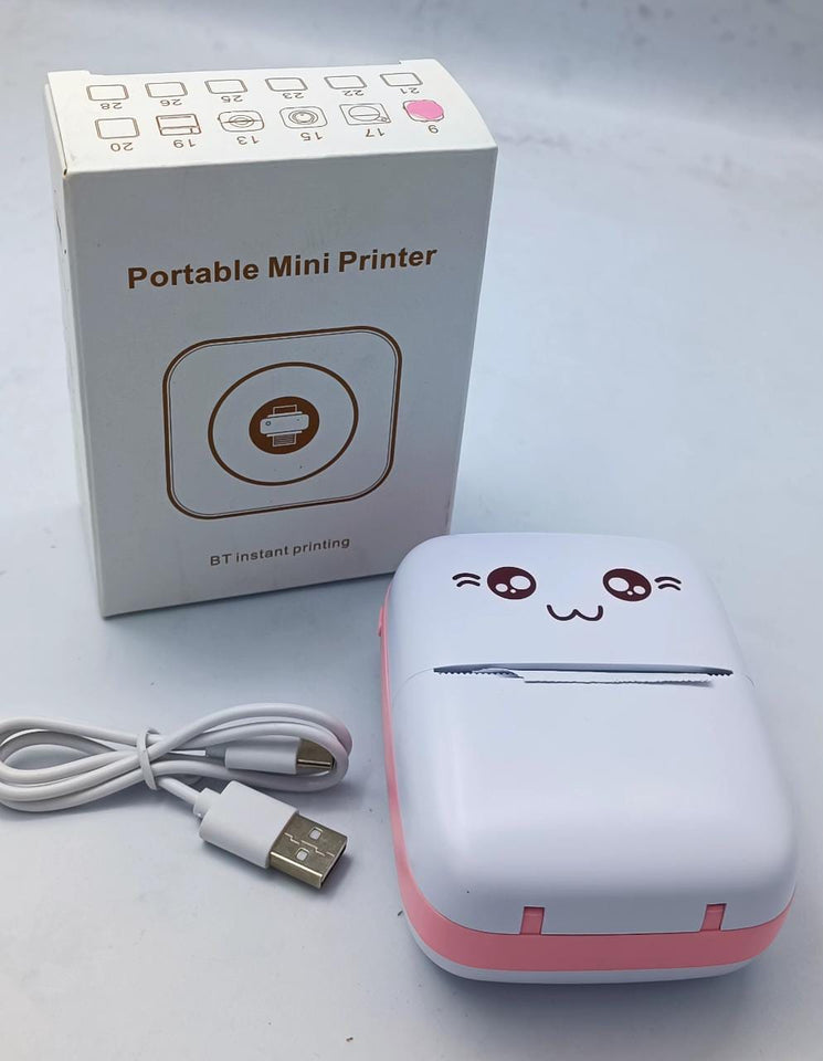 Portable Mini Pocket Printer BT Thermal Printer